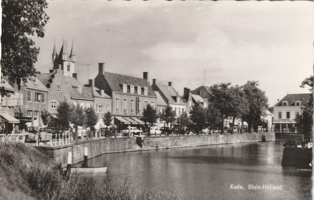 SLUIS Kade, Verzenden, 1960 tot 1980, Gelopen, Zeeland