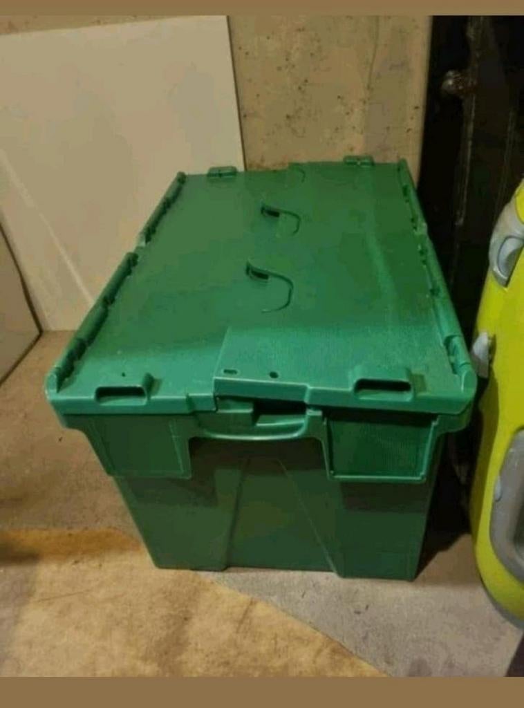 Volle krat vol mooie keukenspullen, Ophalen of Verzenden