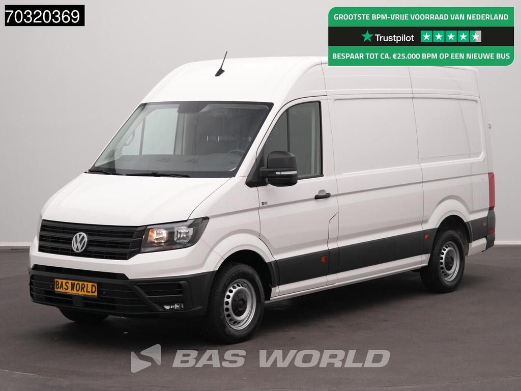 Volkswagen Crafter 140pk Automaat L3H3 CarPlay Camera Airco, Automaat, Stof, Gebruikt, Euro 6
