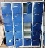 4 lockerkasten met totaal 20 kastjes, Ophalen, Gebruikt