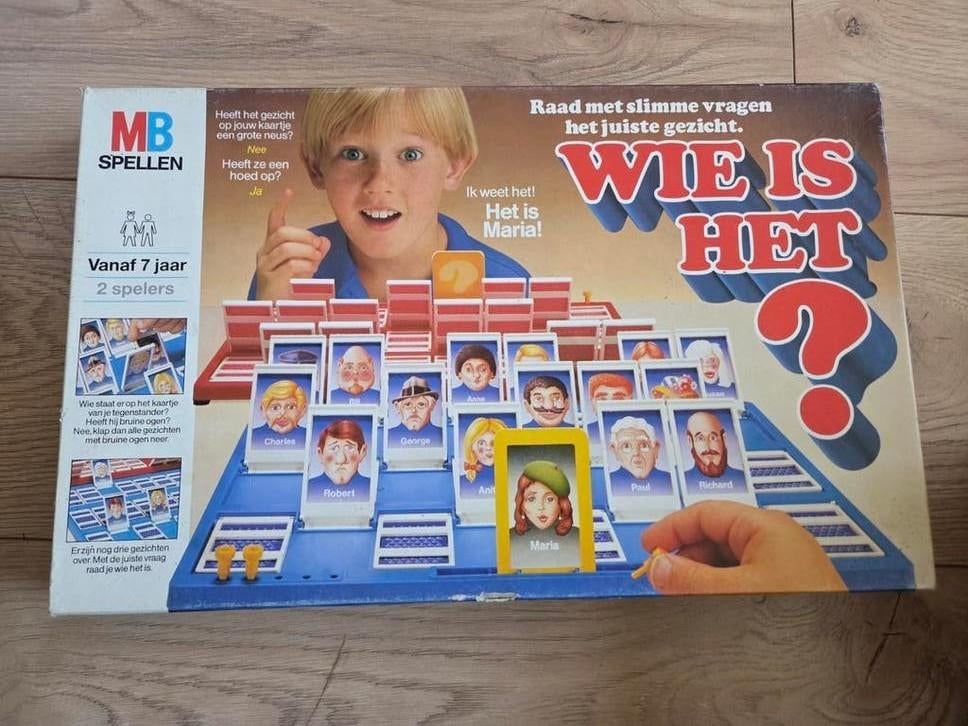 Wie is het? oude versie, Ophalen of Verzenden, Gebruikt