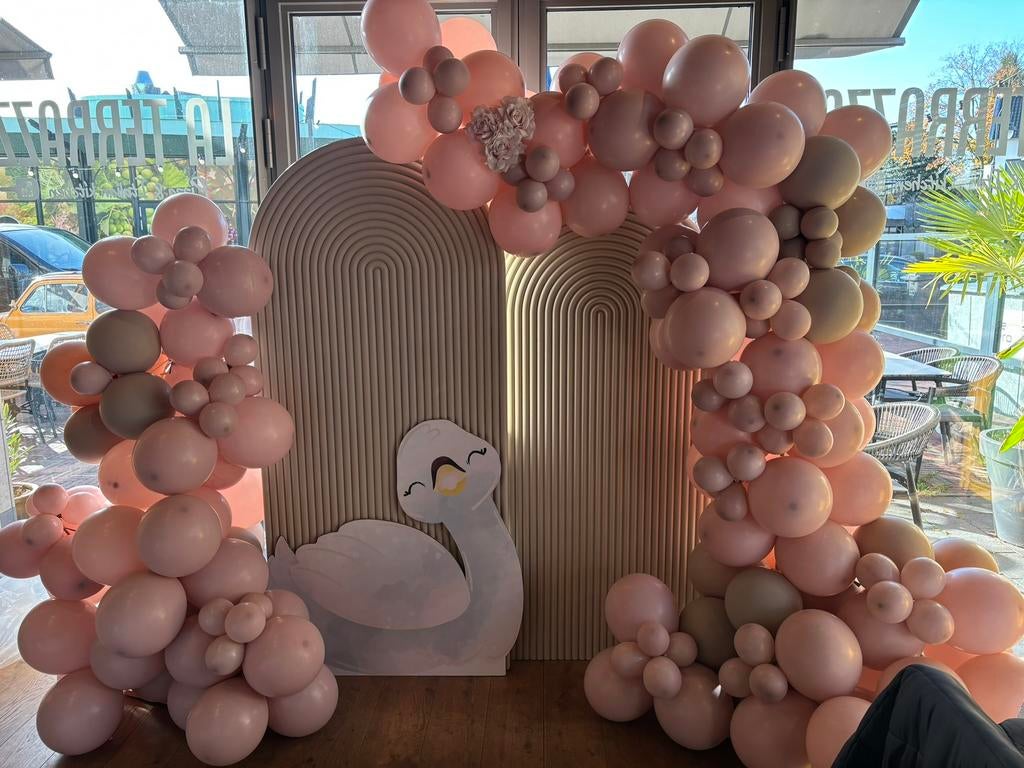 Babyshower - Styling - Boy or Girl - Zwanen - Thema - Feest, Hobby en Vrije tijd, Feestartikelen | Verhuur, Ophalen, Zo goed als nieuw