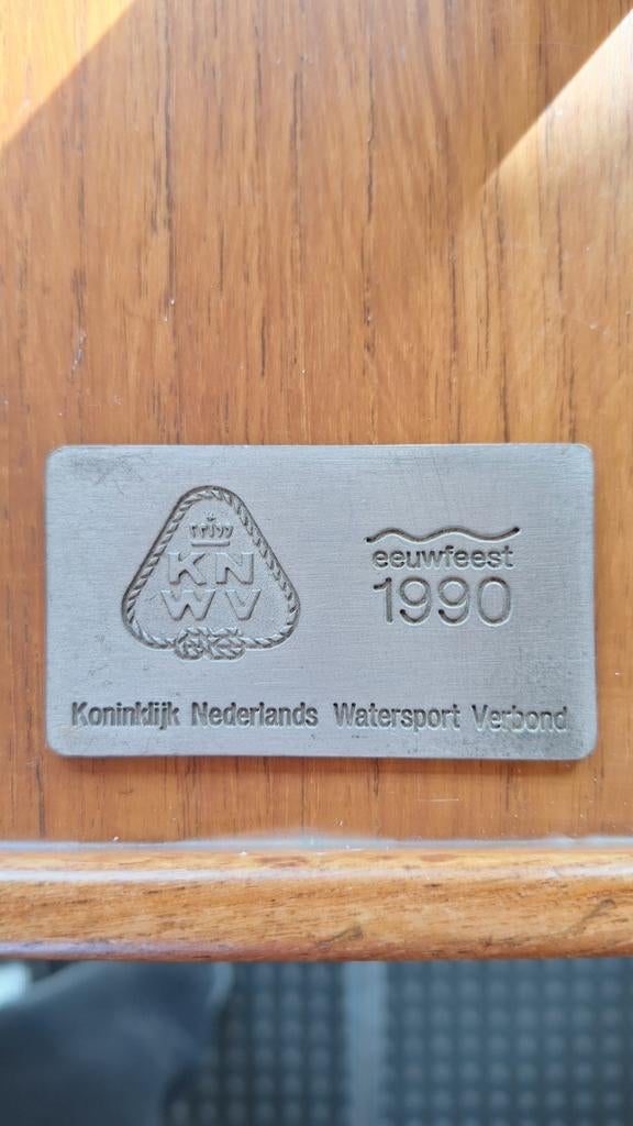 Herdinkingsschildje "Eeuwfeest 1990 KNMV", Verzamelen, Ophalen of Verzenden