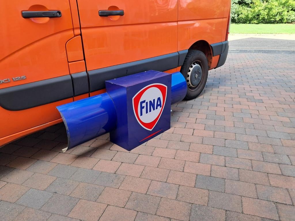 Mooie Fina gevel lichtbak nog werkend in nette staat 160cm, Ophalen, Eu, Gebruikt, Eu