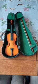 Decoratie viool in koffer 25 cm., Ophalen of Verzenden, 4/4-viool