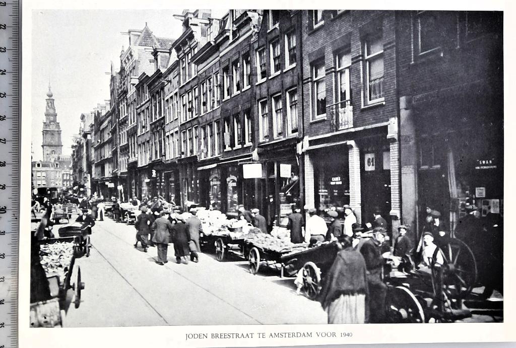 Amsterdam 1939; de Joden Breestraat voor 1940, Verzenden, Voor 1940, Gebruikt, Overige onderwerpen