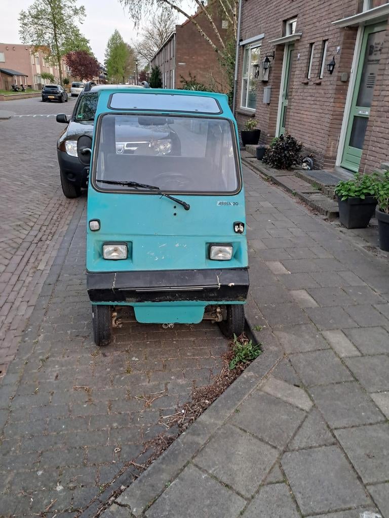 Arola 20 met werk, Ophalen, 46 km of meer, 16 km/u of meer