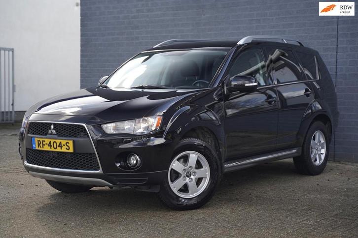 Mitsubishi Outlander 2.0 Intro Edition Half Leder, Navigatie, Auto's, Mitsubishi, Bedrijf, Te koop, Outlander, ABS, Airbags, Airconditioning