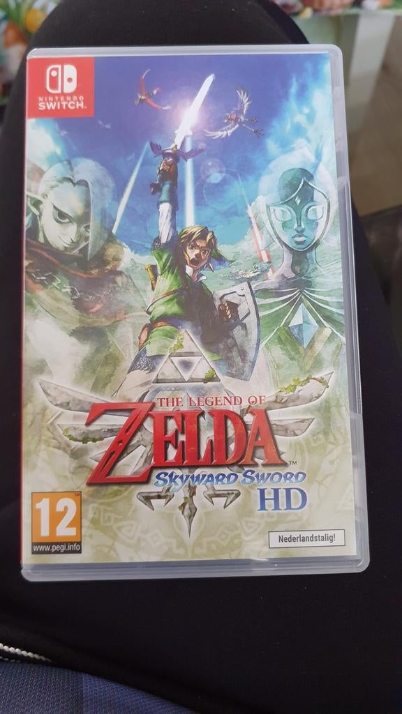 Nintendo switch Zelda Skyward Sword, Avontuur en Actie, 1 speler, Ophalen of Verzenden, Zo goed als nieuw