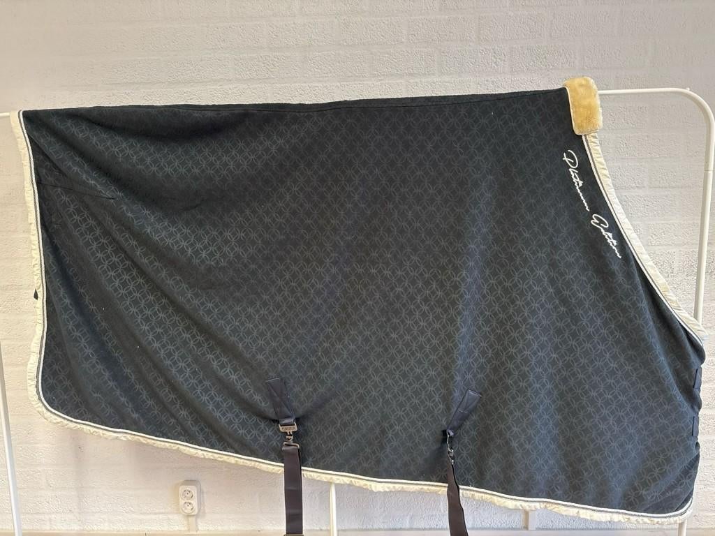 Eskadron platinum edition fleece deken blauw 205, Ophalen of Verzenden, Gebruikt, Zweetdeken, Eskadron