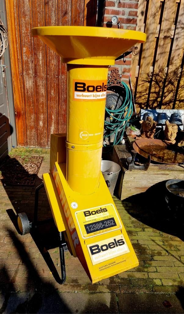 Houtversnipperaar - Krachtige Tuinhulp, Ophalen, Gebruikt, Elektrisch