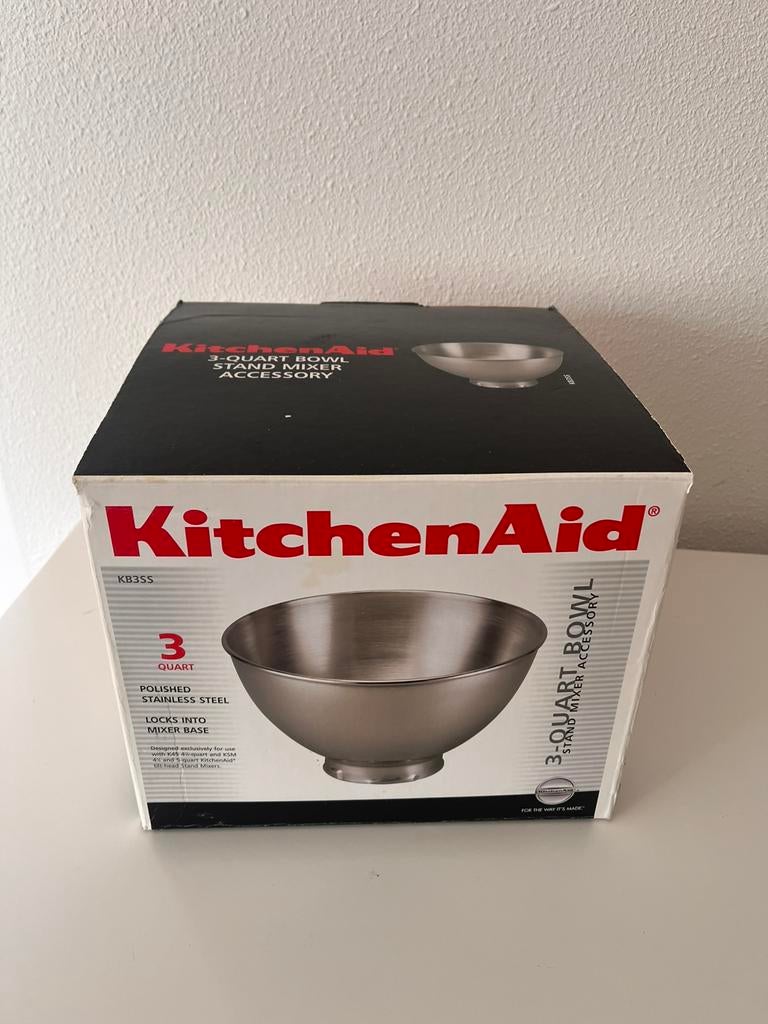 Kitchenaid mengkom 3 Quartz, Ophalen of Verzenden, Zo goed als nieuw