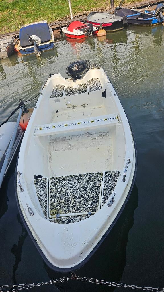 Sloep FM-411, Watersport en Boten, Sloepen, Ophalen, 10 tot 30 pk, Zo goed als nieuw, 3 tot 6 meter