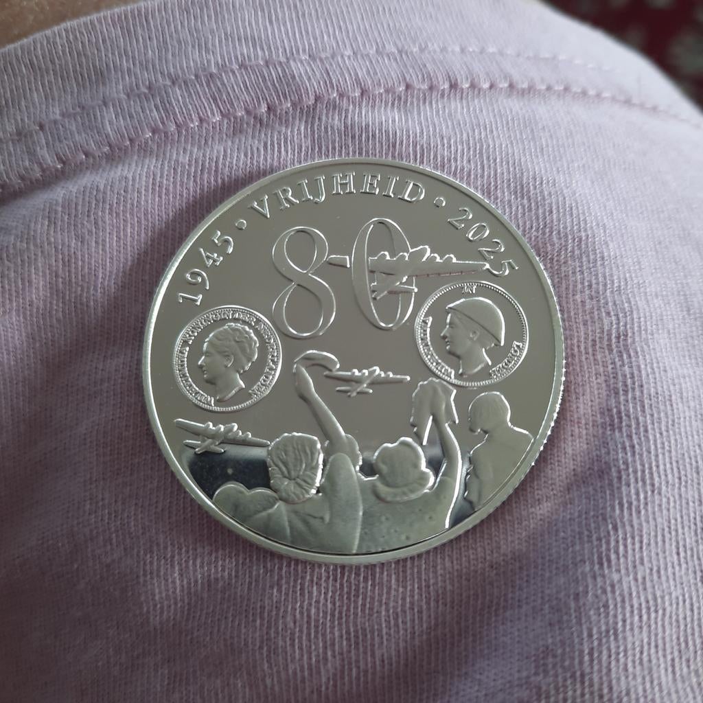 Bevrijdingsmunt, Ophalen of Verzenden