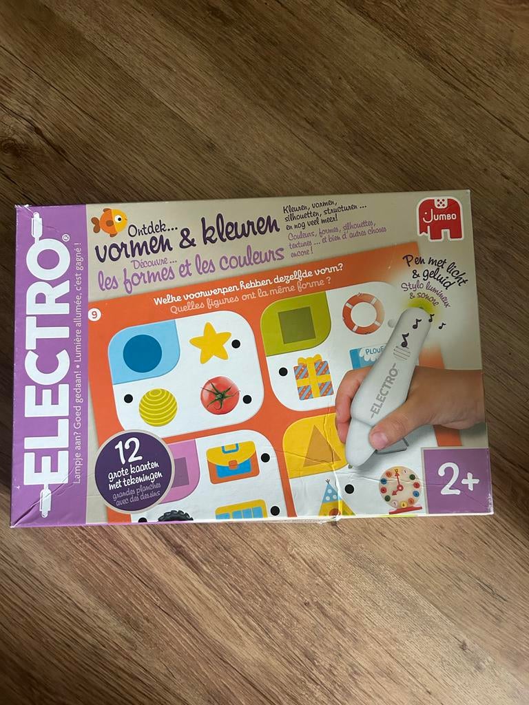 Jumbo Electro Ontdek Vormen & Kleuren Educatief Spel, Kinderen en Baby's, Speelgoed | Educatief en Creatief, Ophalen of Verzenden