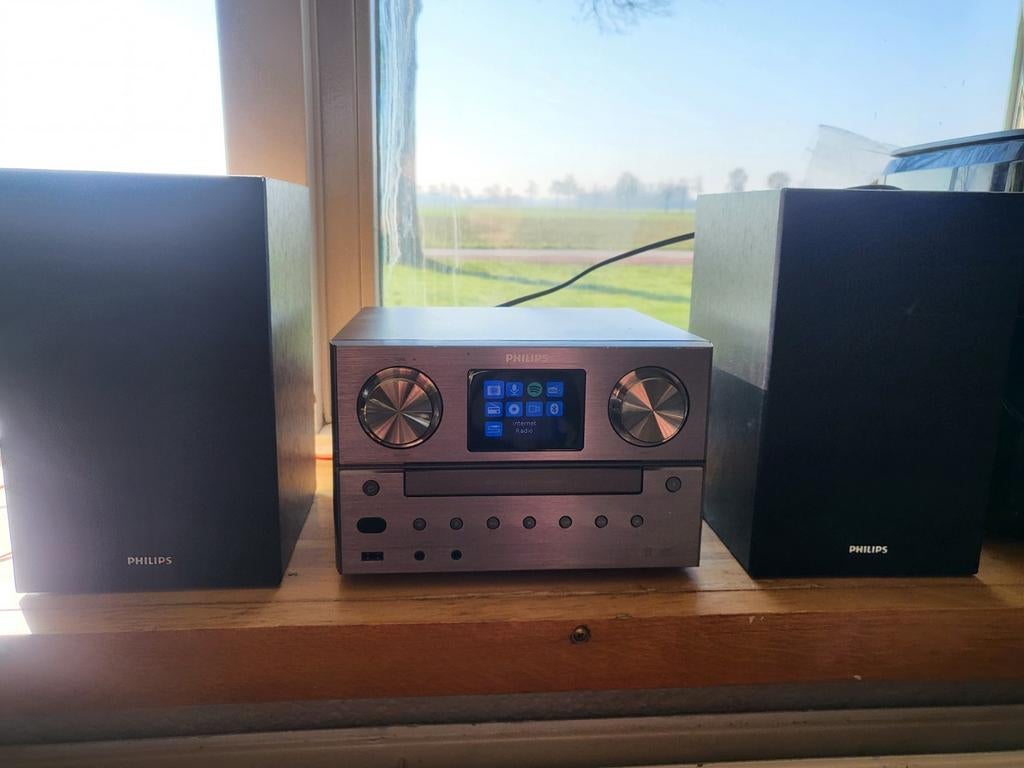 Philips TAM8905/10 Microset met WiFi en Bluetooth, Ophalen of Verzenden, Zo goed als nieuw, Philips, Microset