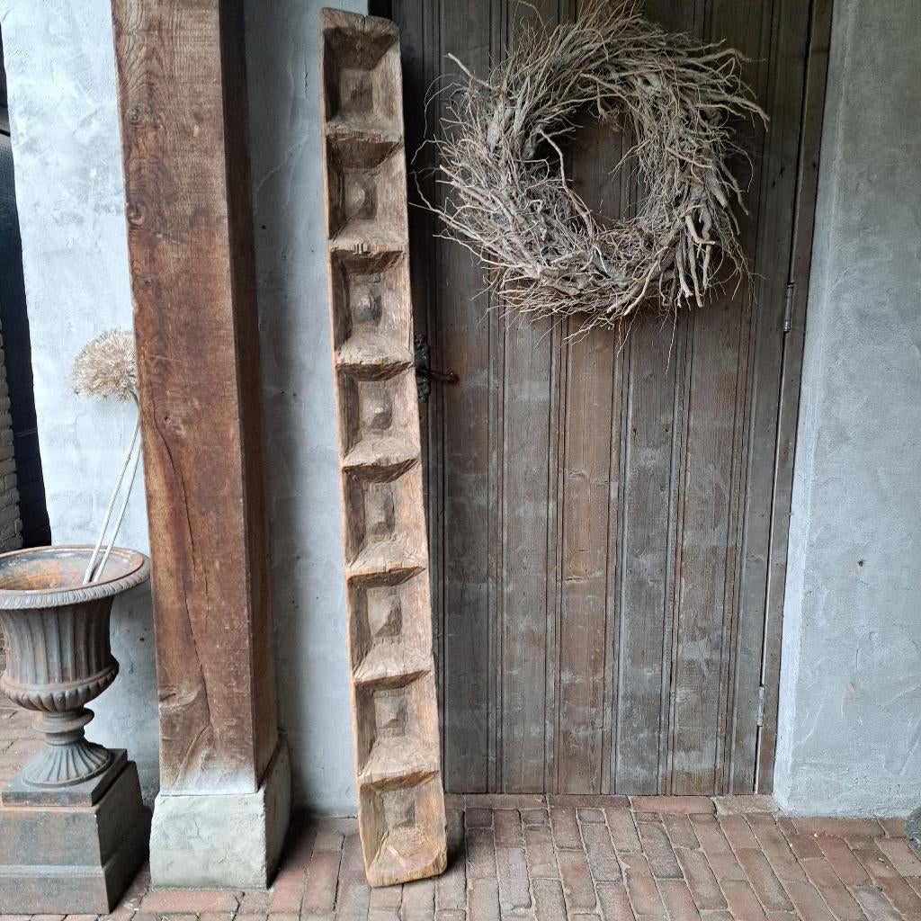 Oude authentiek houten deegbak rijsbak trog sober *Etage3*, Ophalen, Gebruikt, ., .