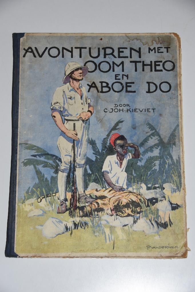 Avonturen met Oom Theo en Aboe Do - Kieviet 1926, Antiek en Kunst, Antiek | Boeken en Bijbels, Verzenden