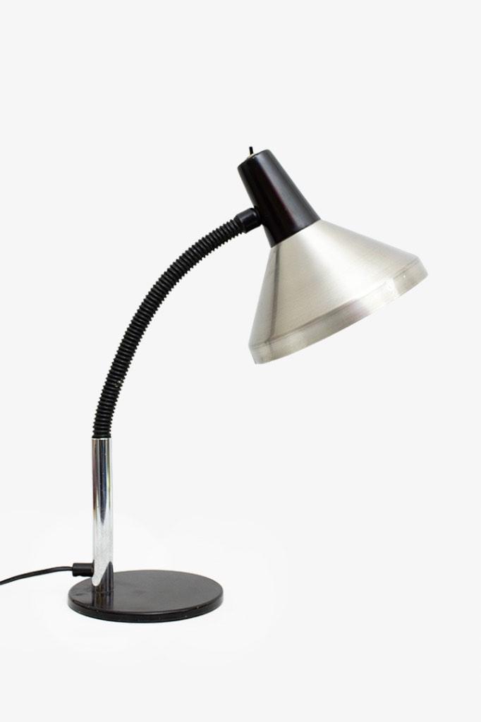 Vintage Hala Zeist bureaulamp no. 751 door H. Busquet, Ophalen, Gebruikt, Hala, Industrieel