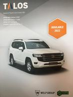 4x Toyota LandCruiser gepantserde Welp folders brochures, Ophalen of Verzenden, Zo goed als nieuw, Toyota