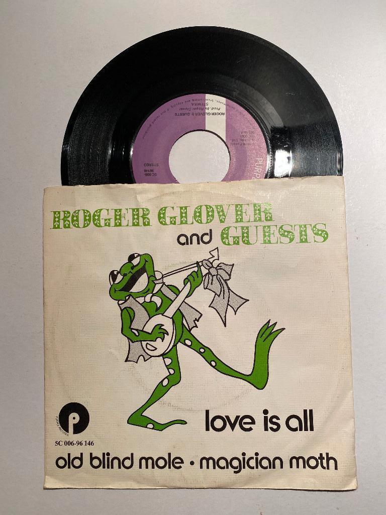 Roger Glover And Guests – Love Is All, 7 inch, Single, Ophalen of Verzenden, Zo goed als nieuw