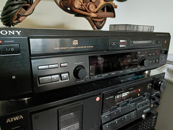 Sony MDX-D3 Cdspeler - Minidisc recorder speler combi, Audio, Tv en Foto, Cassettedecks, Sony, Tiptoetsen, High speed dubbing