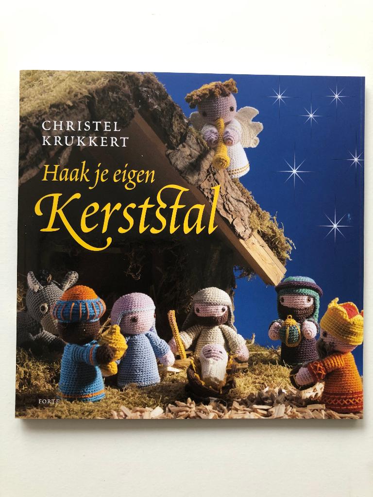 Haak je eigen kerststal, Breien en Haken, Verzenden, Zo goed als nieuw, Christel Krukkert