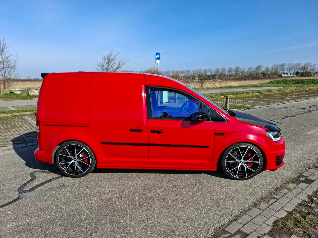 Volkswagen Caddy GTI-stijl, Auto's, Bestelauto's, Voorwielaandrijving, 15 km/l, 4 cilinders, Multifunctioneel stuurwiel