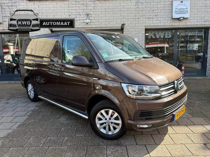 Volkswagen Transporter 2.0 TDI Highline Automaat Camera Leer, Auto's, Bestelauto's, Bedrijf, Te koop, ABS, Achteruitrijcamera