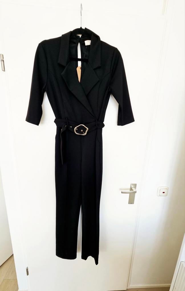 Nieuw zwarte jumpsuit, Kleding | Dames, Ophalen of Verzenden, Nieuw, Maat 38/40 (M), Zwart