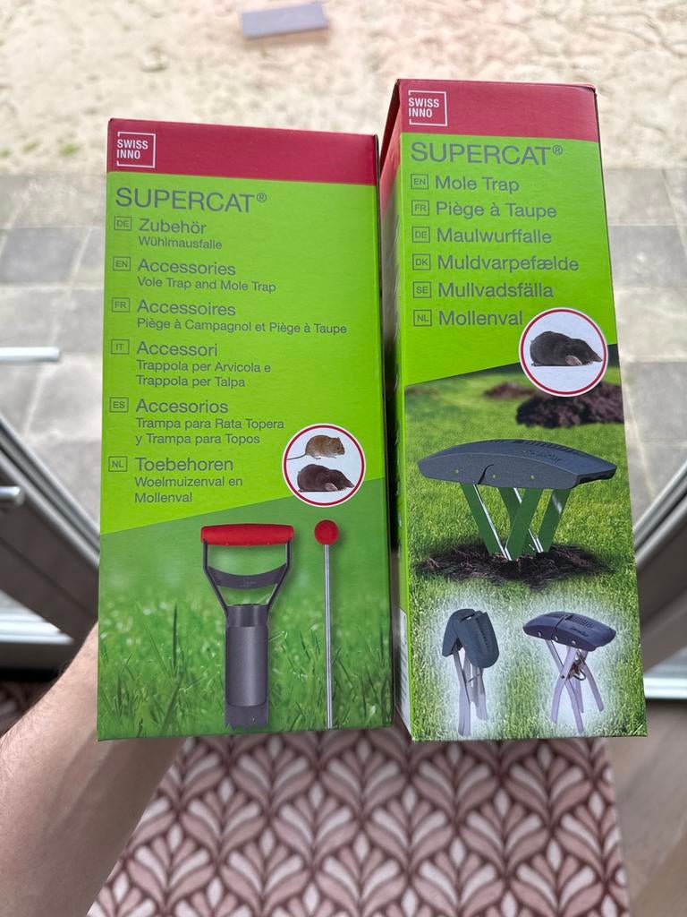SuperCat Mollenval en Woelmuizenval, Ophalen of Verzenden, Nieuw, Ongediertebestrijding