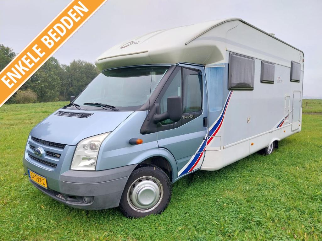 Ruime TEC TI 708 met trekhaak, luchtvering en 2x solair!, Niet ingevuld, T.E.C., Ringverwarming, Buitenlamp