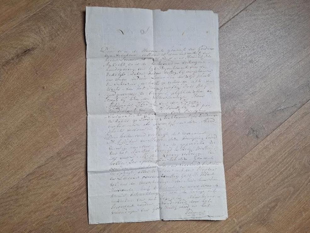 [Koopje] 1830 Kerkelijke sollicitatie Gendringen Leraar, Verzenden, Brief