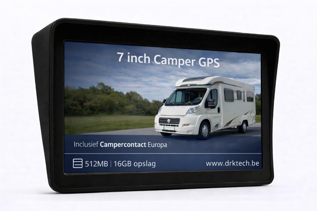 7' Camper, Auto GPS Navigatie Q4.2025 Europa Kaarten-16 GB, Ophalen of Verzenden, Nieuw