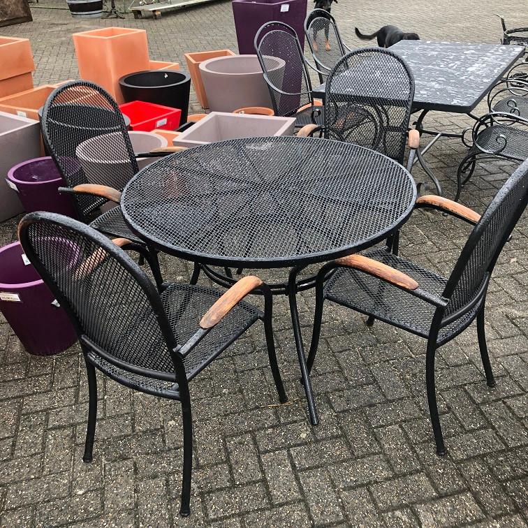 MOOIE tuinsets TUINSTOELEN met tafel van ROYAL GARDEN, Ophalen, Overige materialen, Gebruikt, Wilms