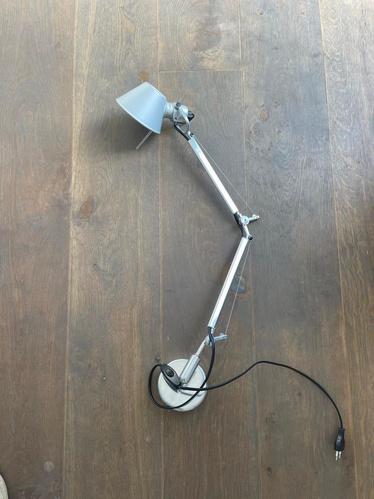 Artemide Tolomeo Micro Parete wandlampje - Zilver, Huis en Inrichting, Ophalen, Zo goed als nieuw, Metaal