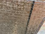 GRATIS bewerkt rookglas - Glasplaat, Doe-het-zelf en Verbouw, Glas en Ramen, Ophalen, Gebruikt, 80 tot 120 cm, Glasplaat
