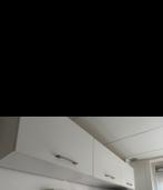 Witte keukenkastjes met handgrepen, Ophalen, Gebruikt