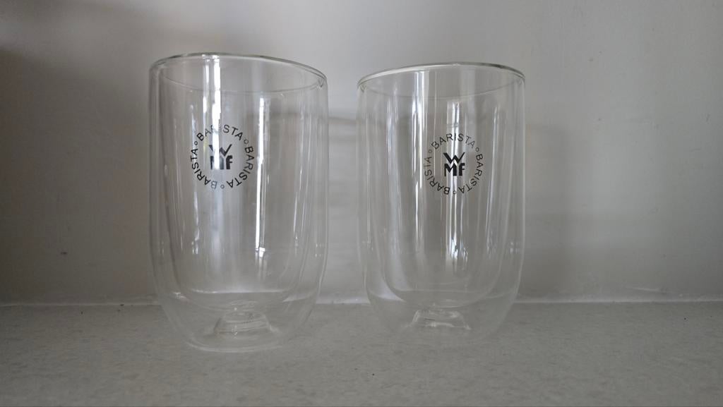 WMF Barista dubbelwandige glazen, Huis en Inrichting, Keuken | Servies, Glas of Glazen, Ophalen of Verzenden, Overige stijlen
