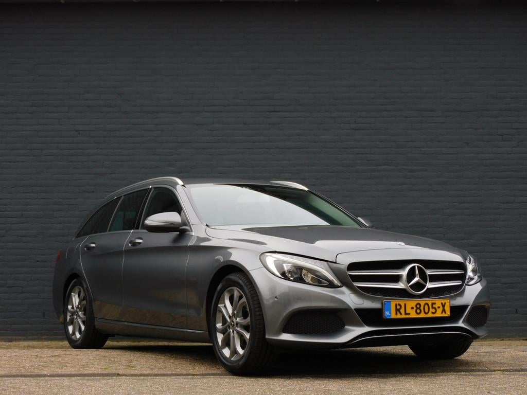 Mercedes-Benz C-Klasse Estate 180 Business Solution DEALER O, Auto's, Automaat, Achterwielaandrijving, Leder en Stof, Lichtsensor