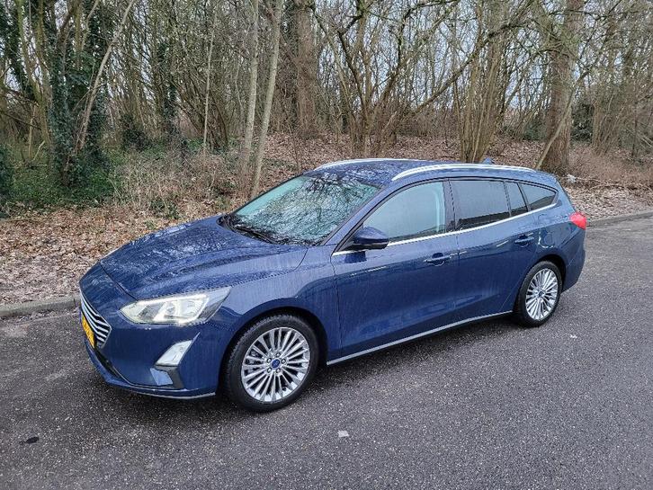 Ford Focus Wagon 1.0 Ecoboost Titanium 17inch Met Garantie!, Auto's, Ford, Particulier, Focus, ABS, Adaptive Cruise Control, Airbags