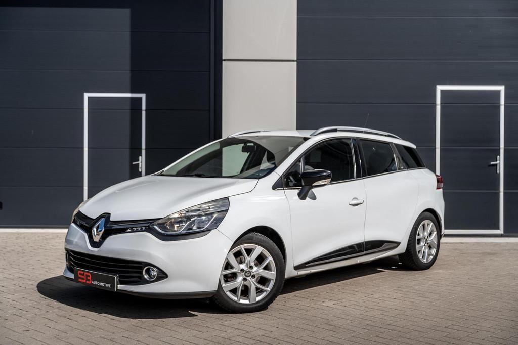 Renault Clio Estate 0.9 TCe Night&Day Sensor|Navi|Trekhaak!, Auto's, Voorwielaandrijving, Stof, 565 kg, Wit