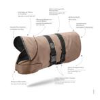 HUNTER Denali Hondenjas Fleecevoering Taupe 55 cm KOOPJE!!!, Ophalen of Verzenden, Nieuw, Hondenjas