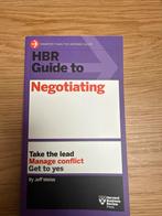 HBR Guide to Negotiating - Jeff Weiss, Ophalen of Verzenden, Zo goed als nieuw, Management