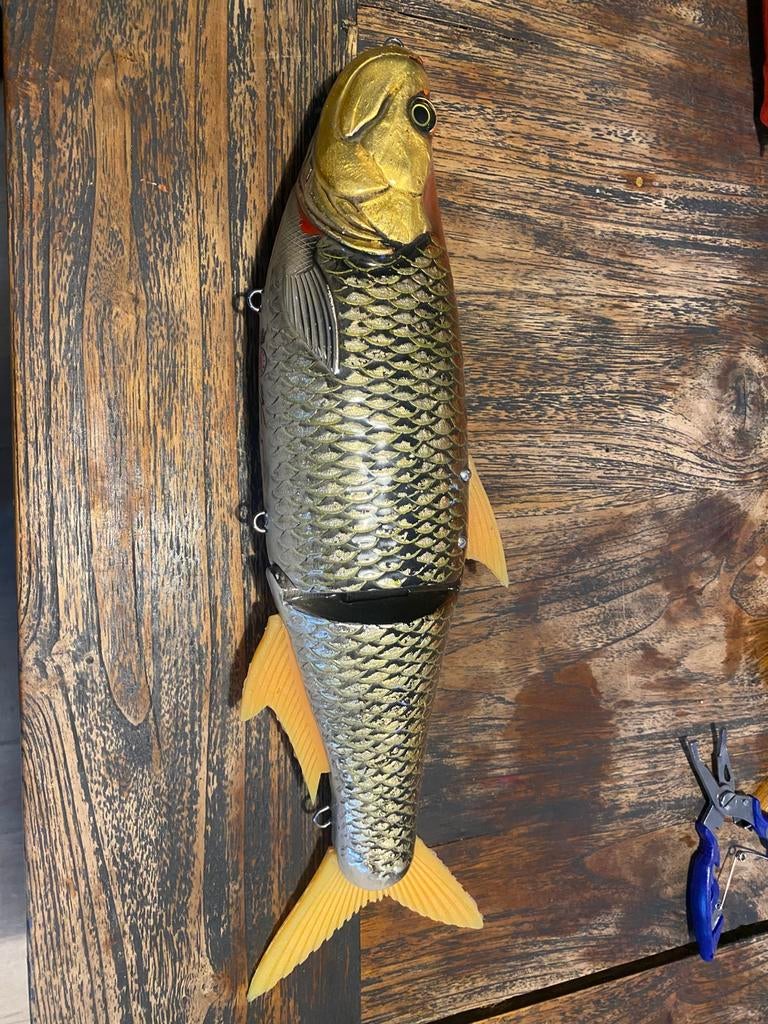 Lucky lure tarpon custom, Ophalen of Verzenden, Zo goed als nieuw, Overige typen