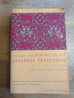 Sources of Japanese Tradition Vol. 2 (1868-2000), Ophalen of Verzenden, Gelezen, Amerika