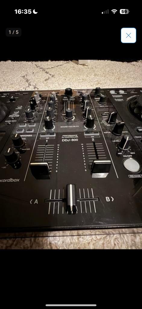 Pioneer DDJ-800 DJ-controller, Ophalen of Verzenden, Gebruikt, Dj-set, Pioneer