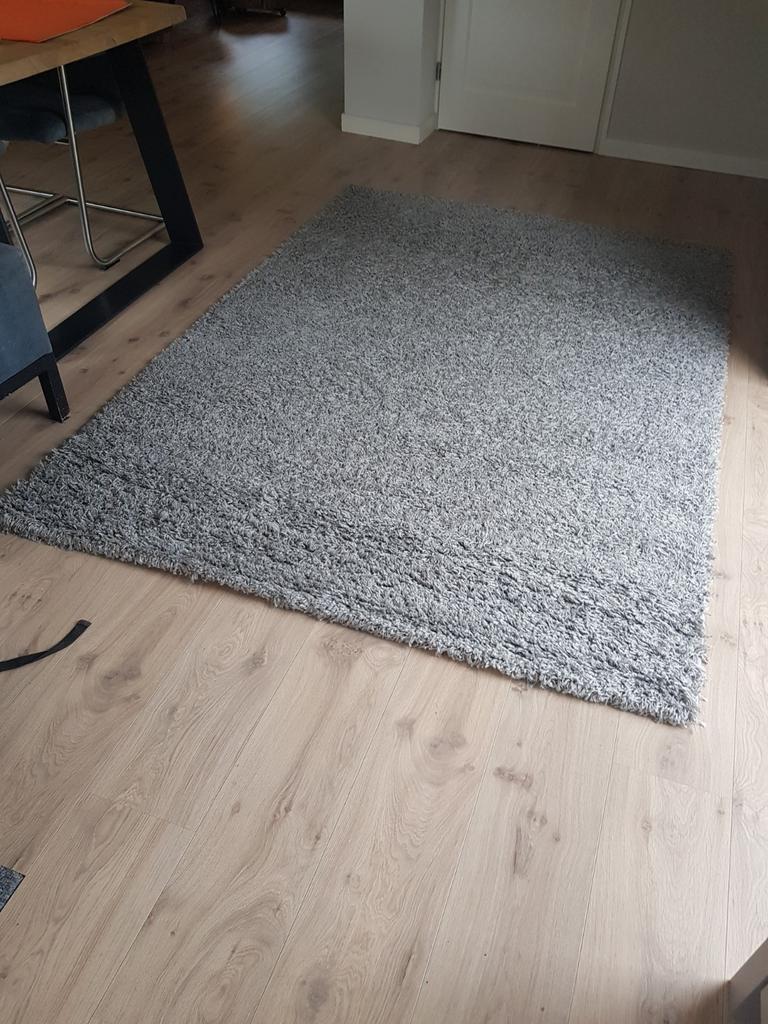 Domino Grey Vloerkleed aangeboden, Ophalen, Zo goed als nieuw, Rechthoekig, 200 cm of meer