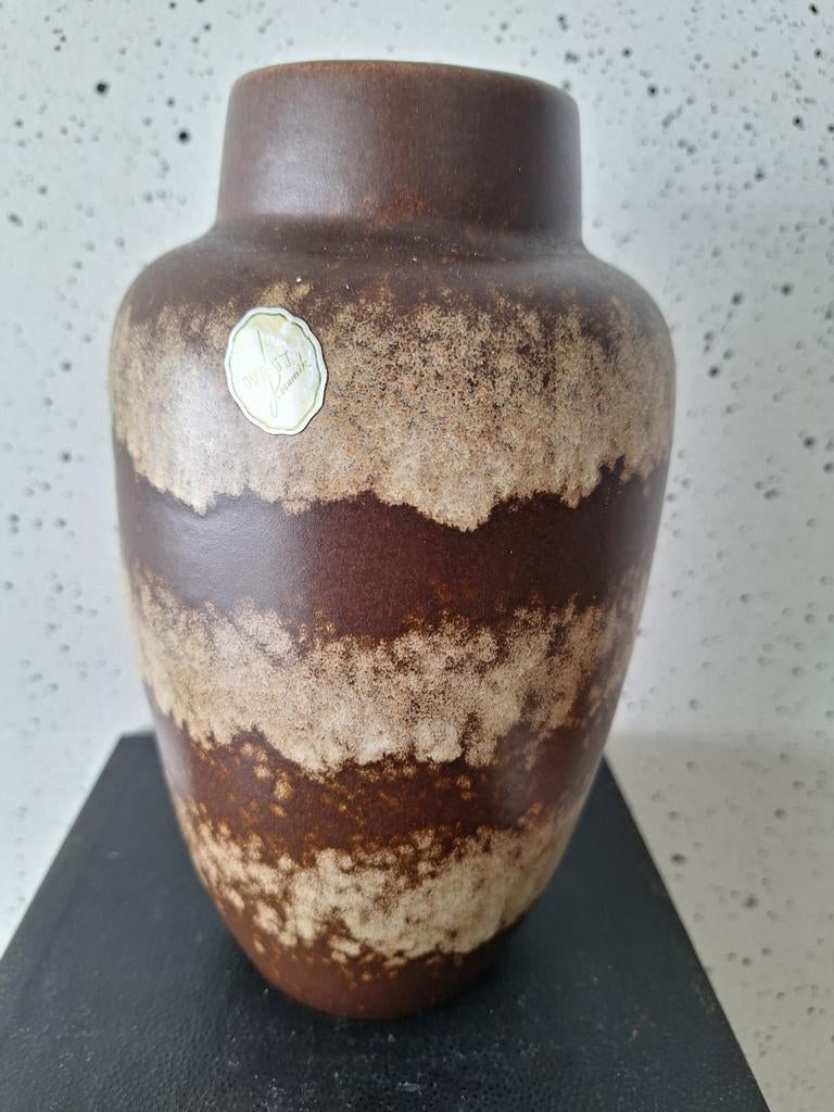 Vintage West Germany Vaas, Scheurich 549-21, Ophalen of Verzenden