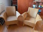 Set van twee rieten stoelen / fauteuils, Ophalen, Twee, Overige kleuren, Riet of Rotan